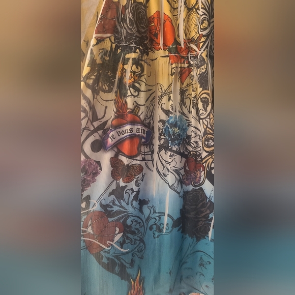 Las Vegas Royalty Size Small Bling Detailed Dress- Excellent Condition - Picture 13 of 14